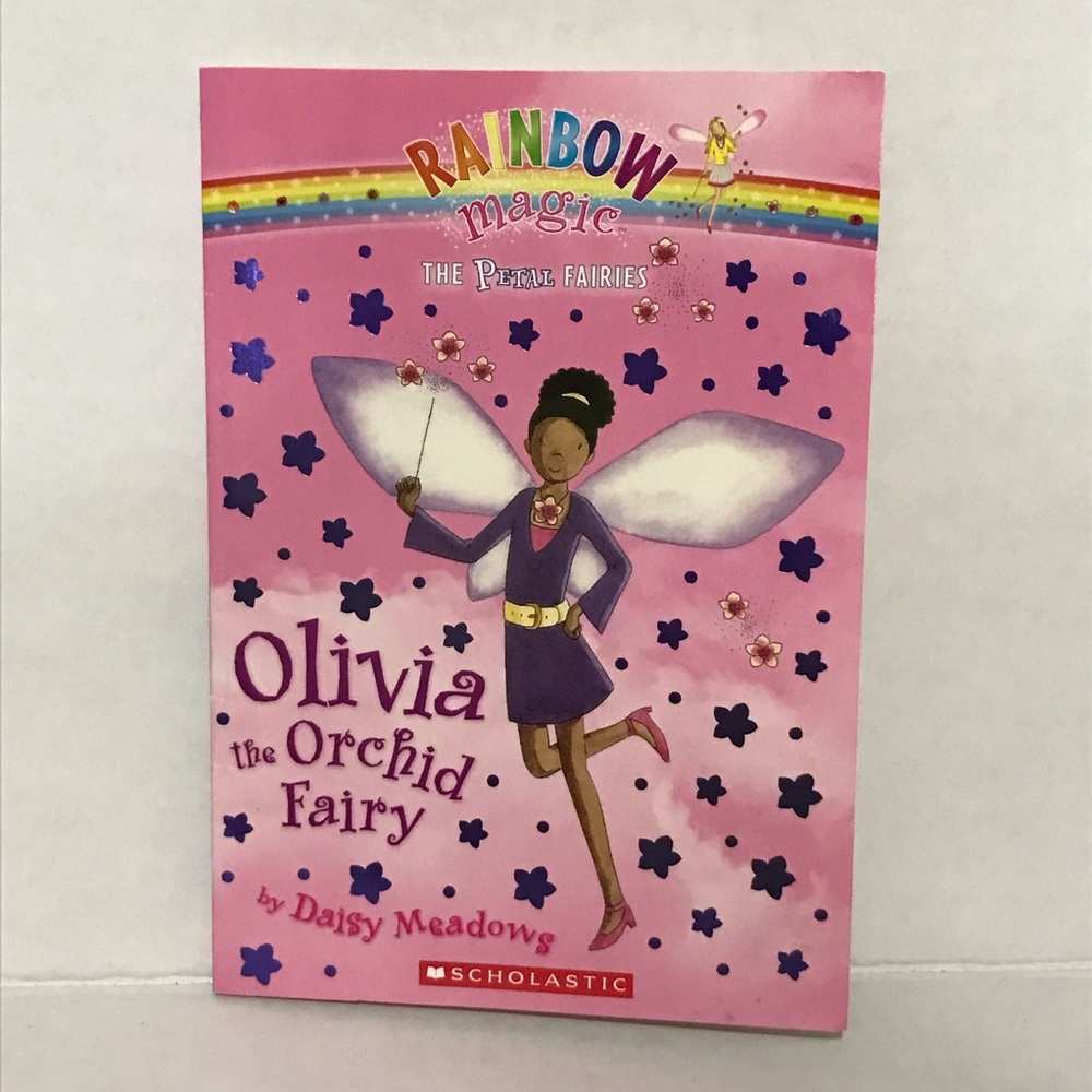 💛$2💛 Olivia the Orchid Fairy - Rainbow Magic book the Petal fairies